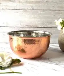 High on Demand Pure Copper Pedicure Bowl for Unisex Pedicure Bowl With Custom Packaging From India