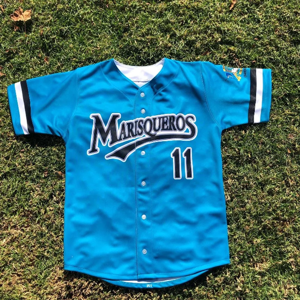 Wholesale Blank By Globenex International Embroidered Baseball Jersey