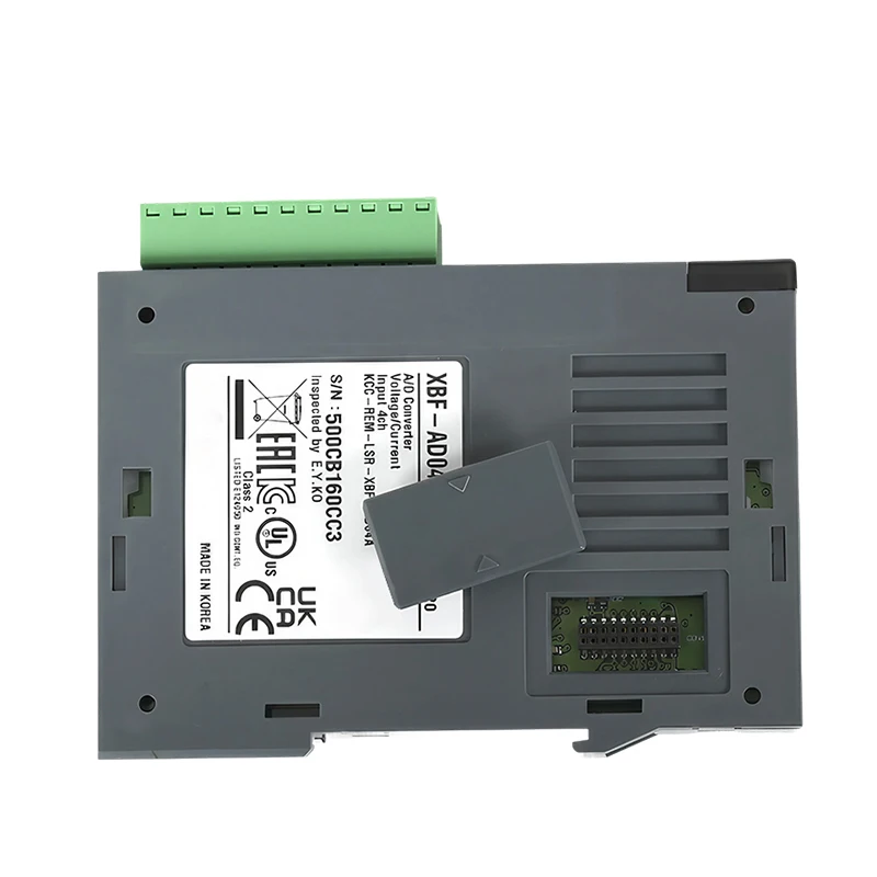 New Original XBF-AH04A XBF series analog input expansion module with 4 high-resolution analog channels. It supports voltage and current signal acquisition, features high precision and strong anti-interference capability