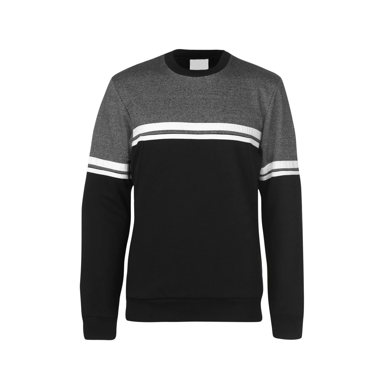 basics cotton blended Long Sleeve Winter Autumn Season Crewneck