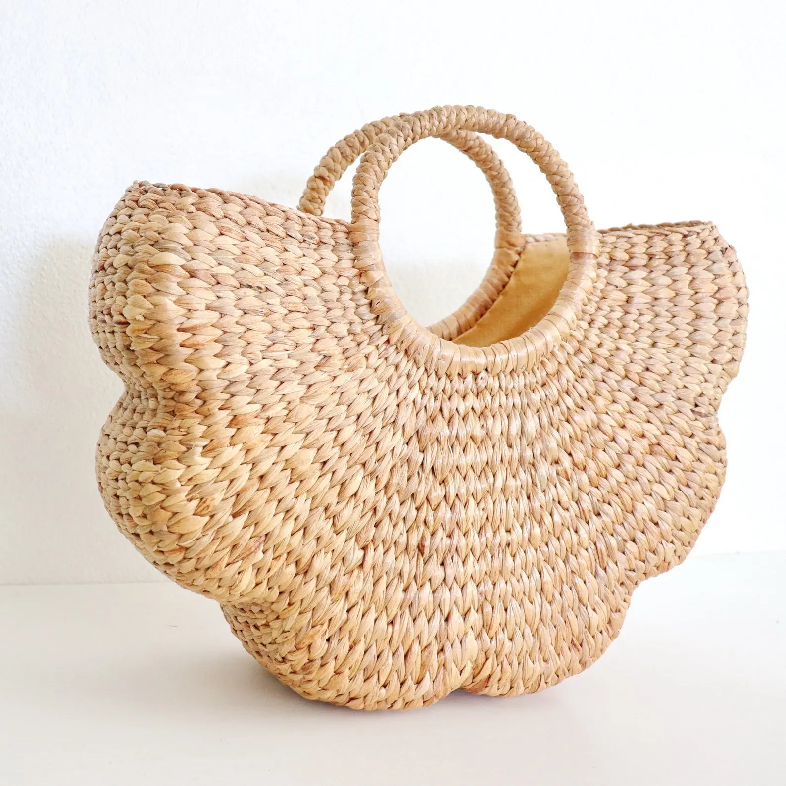 希少 LUDLOW ラドロー Bucket-Water hyacinth bag Water Hyacinth Bags - Premium Eco-Friendly Handmade Bags