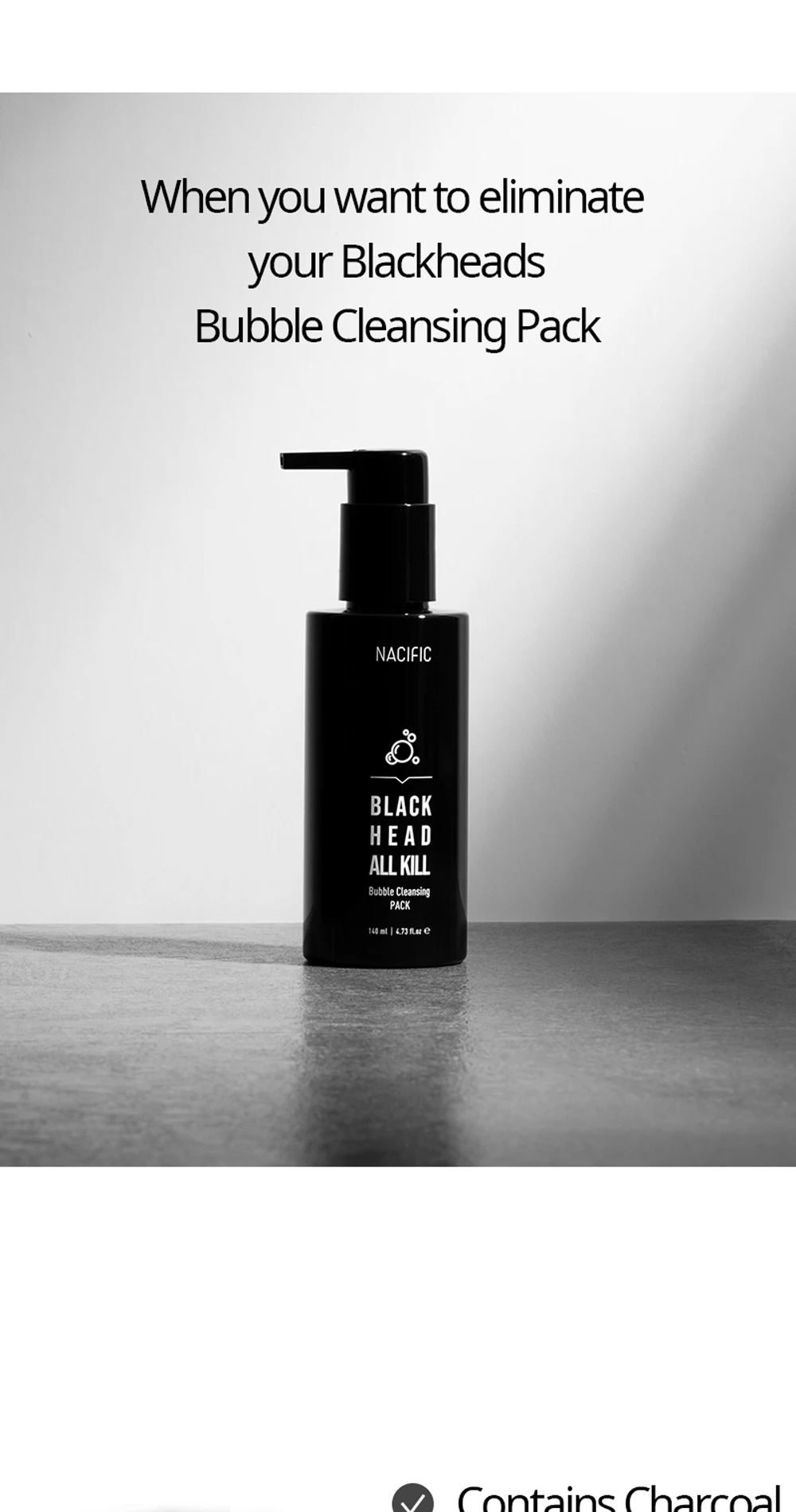 Blackhead Bubble Cleansing Pack Beauty Clear Skin Care Make Up Deep