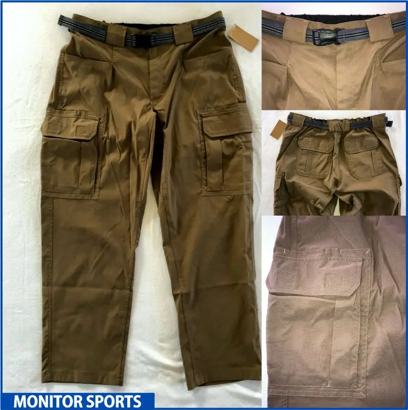 Men's Cargo Pants 86 Nylon And 14 Spandex Custom Design 300 Gsm