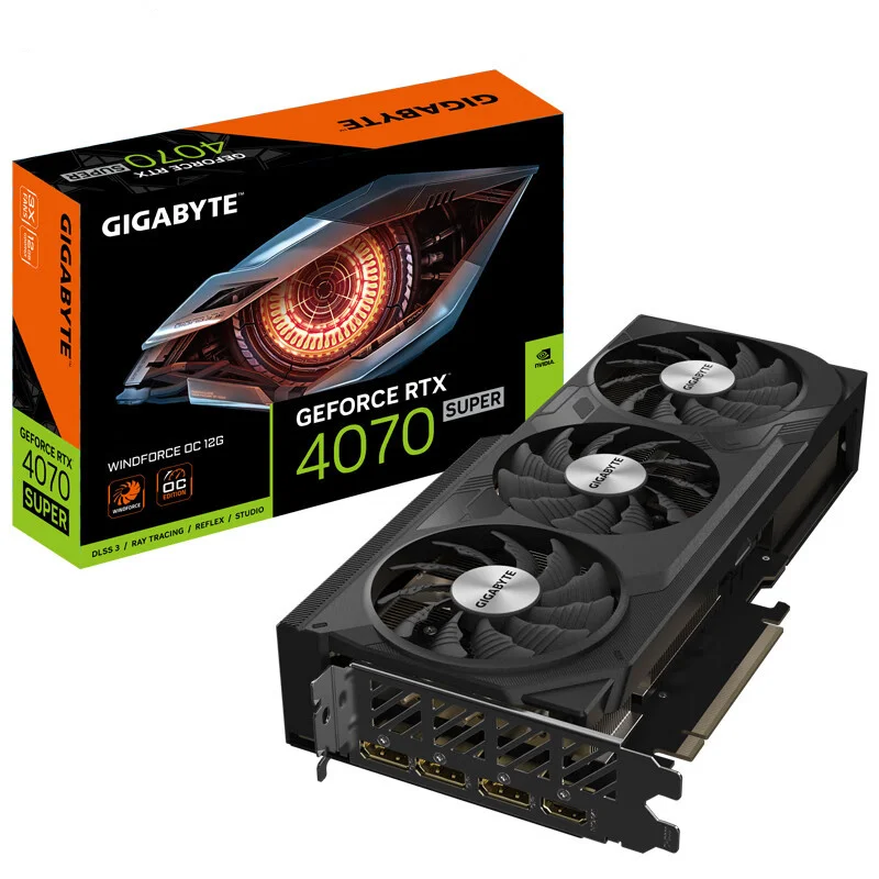 メーカー保証/購入証明書有RTX4070ti super Gigabyte RTX 4070 Ti Super Graphics Card - 16GB GDDR6X, DirectX 12