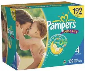 Pampers Baby Diapers Super Absorbent Cotton Disposable Training Diapers All Sizes (NB XXL) Anti-Leak Feature Free Available