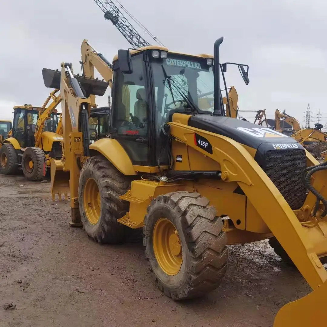 Used Caterpillar420f Wheel Backhoe Loader 4x4 Used Cat 420f 420e ...