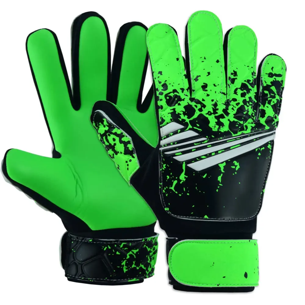Men Goalkeeper Gloves Professional Thick Latex Finger Protection