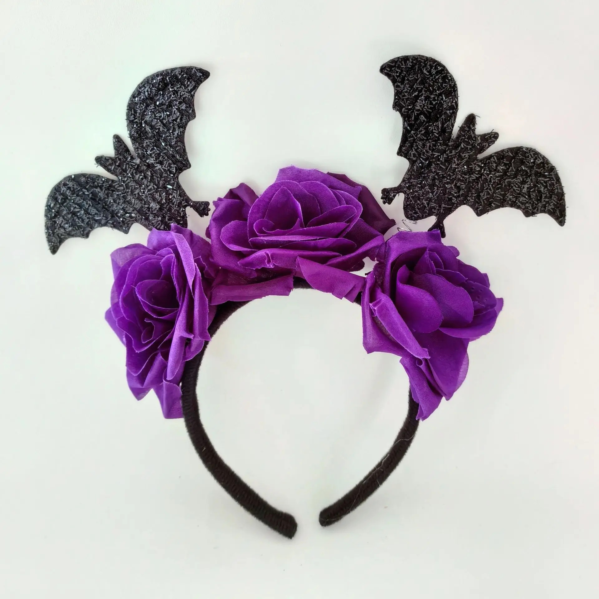 Capgoost Serre-tête d'Halloween, bandeau d'araignée chauve-souris, masque en dentelle noire avec tatouage du visage d'Halloween, bandeau chauve-souris Capgoost Serre-tête d'Halloween, bandeau d'araignée chauve-souris, masque en dentelle noire avec tatouage du visage d'Halloween, bandeau chauve-souris