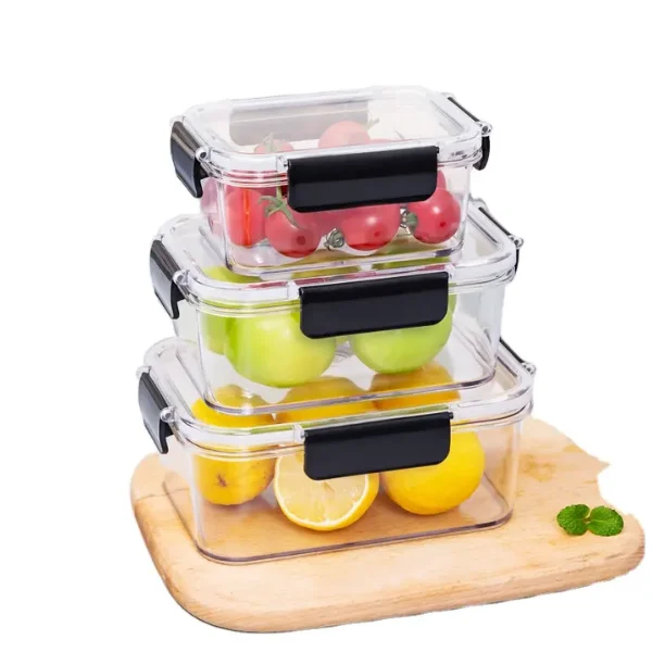 Highquality Storage Box With Microwavable Cover Clear Storage Box