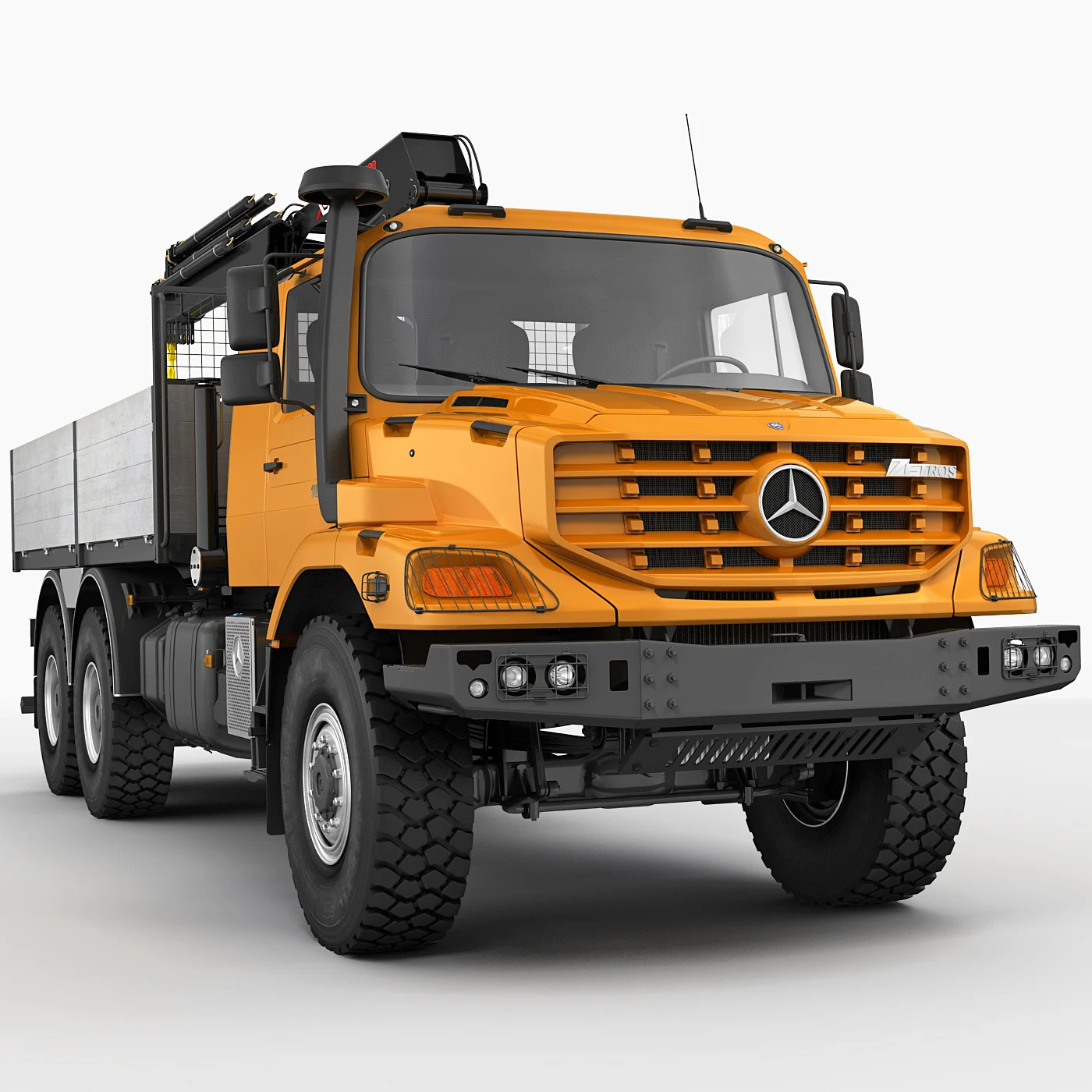 Used Mercedes Zetros 6*4 Tipper Truck - 21-30T Capacity, Diesel