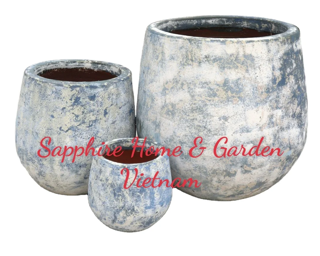 Outdoor Planter From Vietnamese Sapphire Pottery Pots For Plants As ...