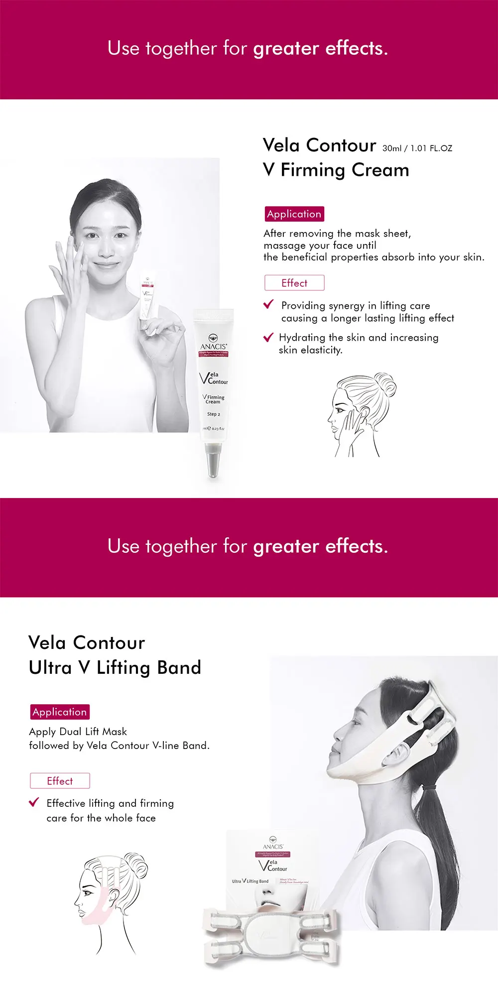 Chin Up Patch V Line Double Chin Reducer Face Lift Contour Lifting Rassodante Idratante Tutta La Notte V-Line Lifting Patch - Foto 12