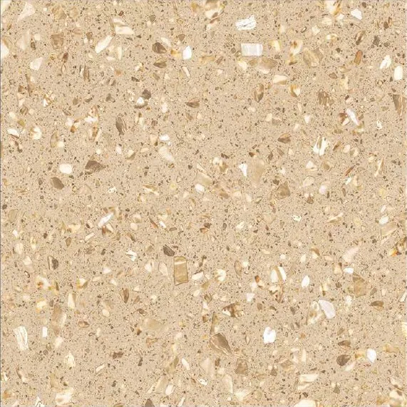 Attractive Terrazzo Collection in 600x600mm Ceramic Floor Tiles in White Color Top Quality Cheap Price by Novac Ceramic