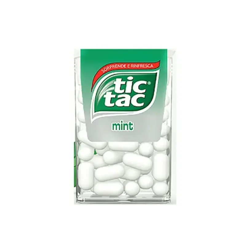 tic tac box with 60 mini