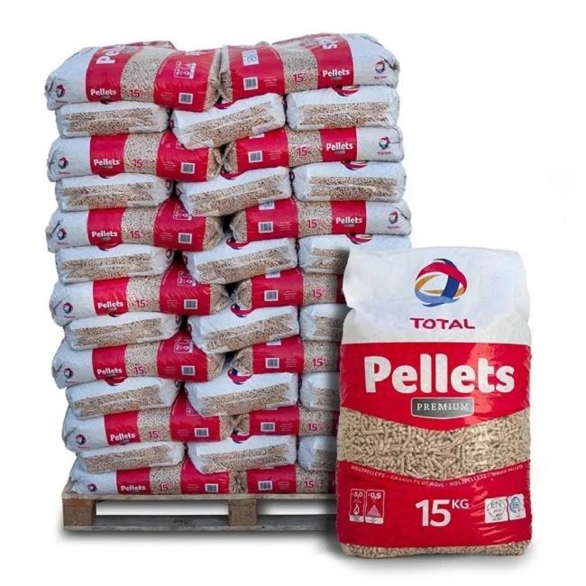 A1 Pine Wood Pellets / Wood Pellet Size 6mm 8mm Export Worldwide