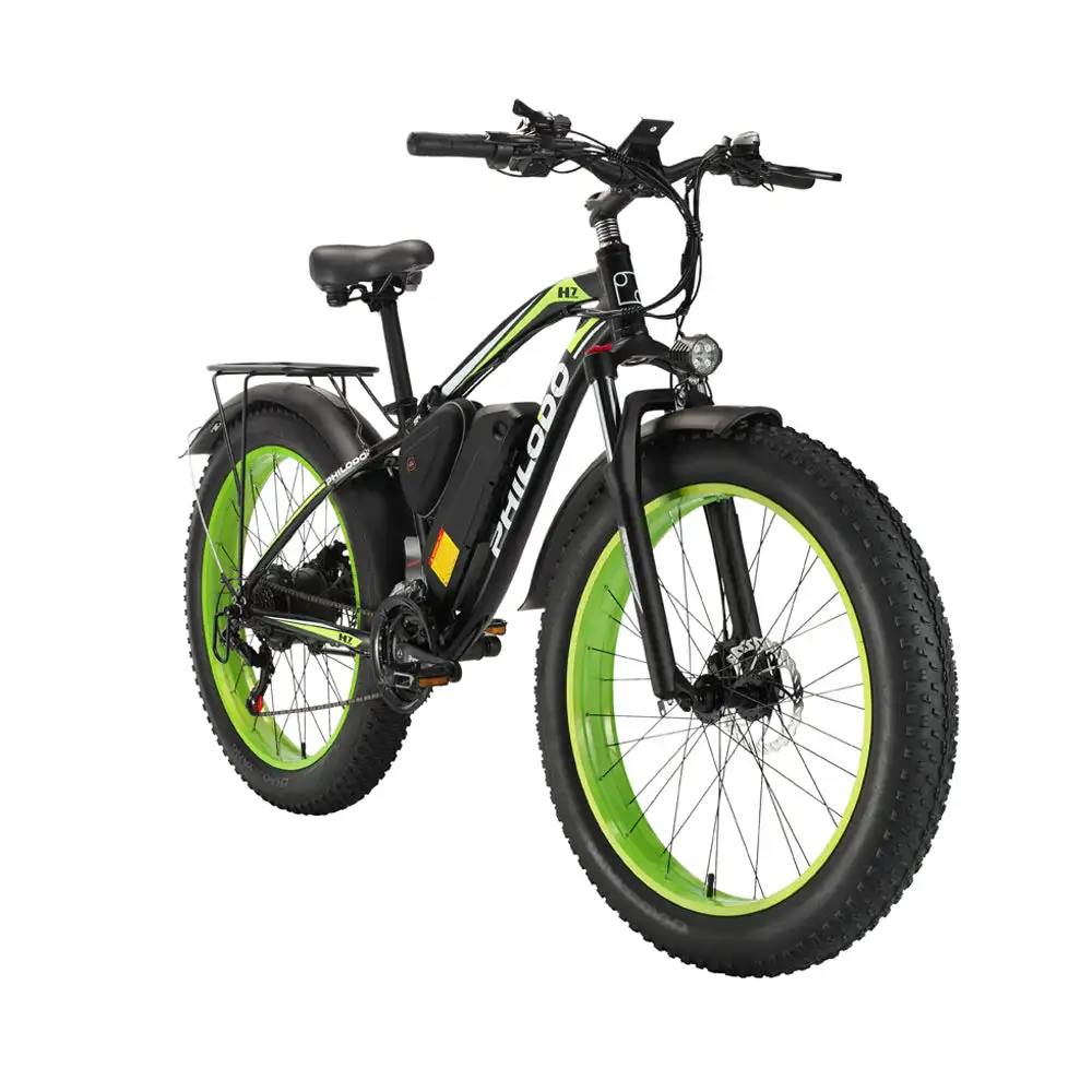 PHILODO H7Pro All-Terrain Electric Mountain Bike Adventure-Friendly Fat Bike Design