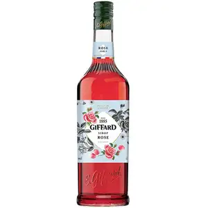 Giffard 1Lt Rose Syrup French Floral Drink Mixer Premium Quality Turning Tool