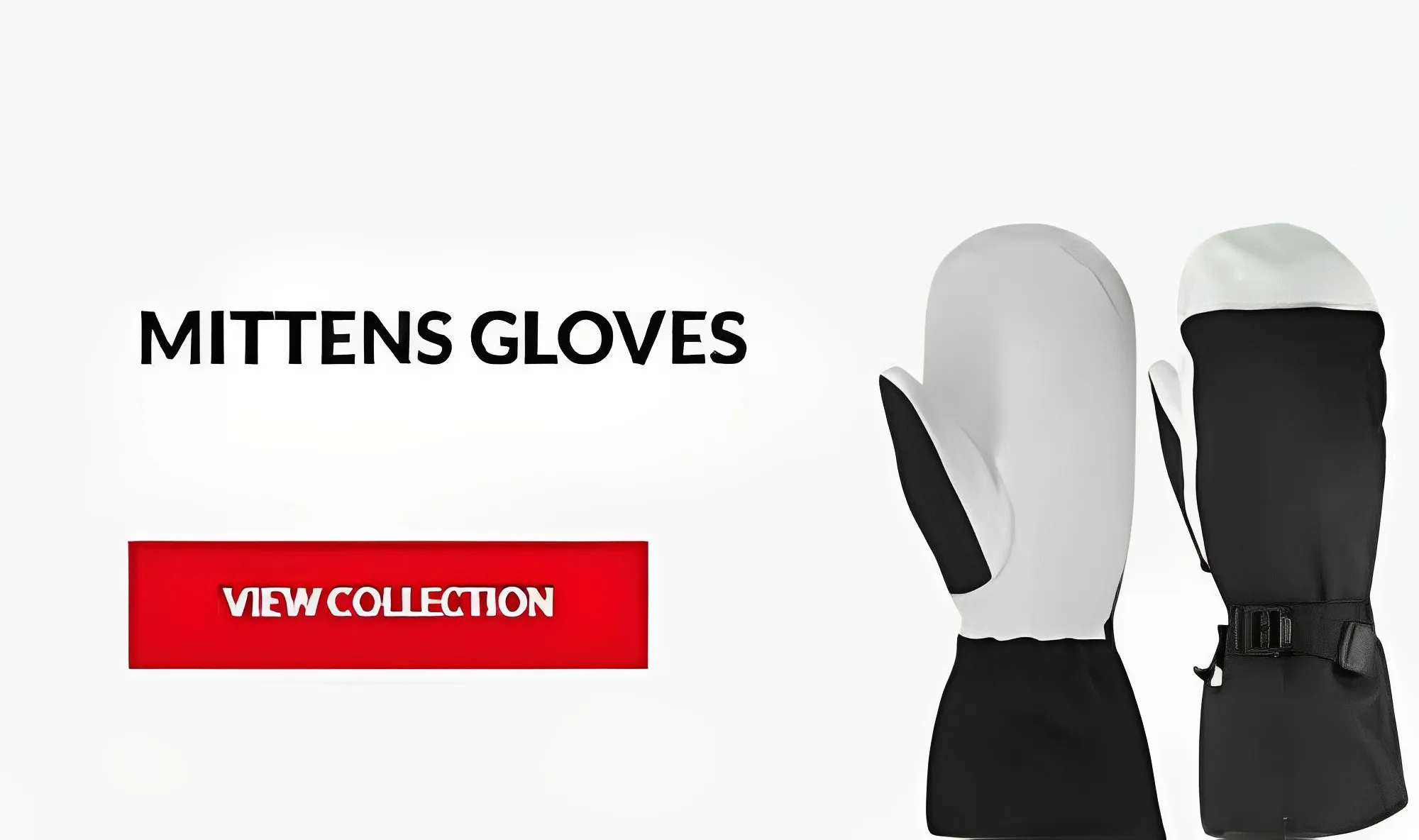 Prelined Full Leather Chopper Mitten Cold Weather Glove Men Waterproof