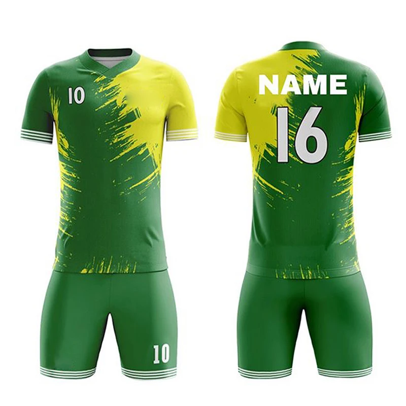 Custom Professional Soccer Jersey Set OEM Sportswear for Club Team Manufacturer of Football Uniforms and Wear