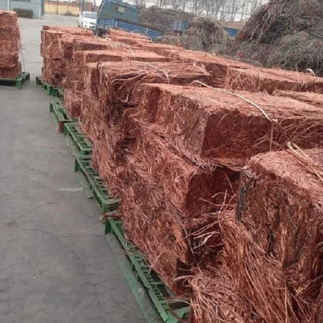 Copper Wire Scrap 99.99% Supply Industrial Metal Sell in Bulk Red Bright Copper Wire