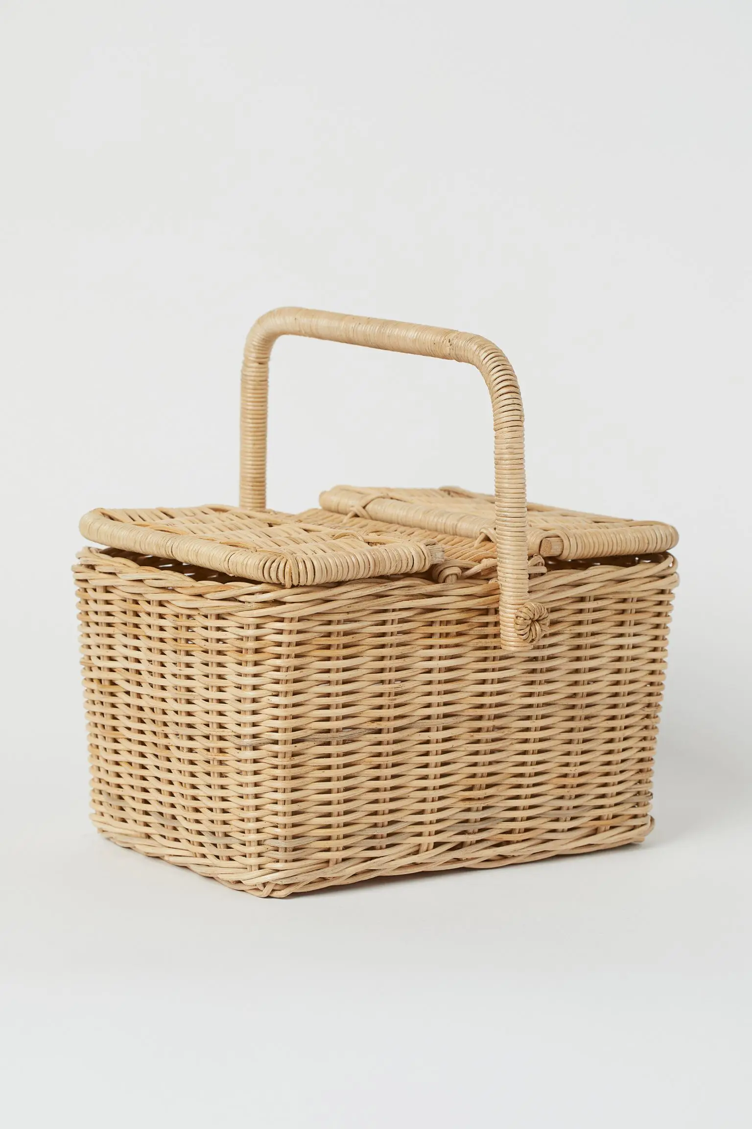New Design Wicker Camping Baskets Rattan Luxury Picnic Hamper