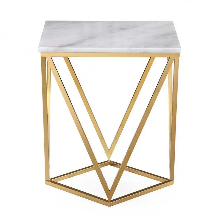 Metal Marble Coffee Table Coffee Table for Home