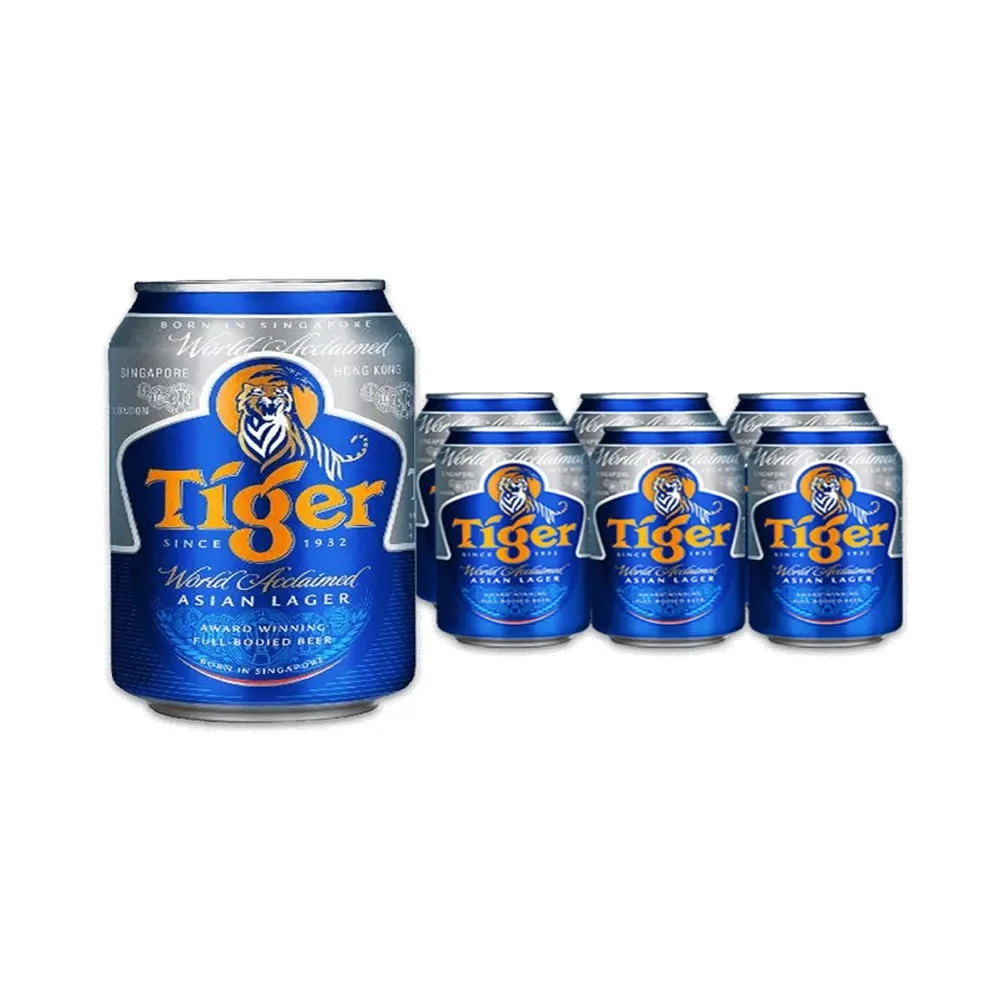 Quality Tiger Larger Beer In Blue 25cl   33cl Bottles   50cl Wholesale 