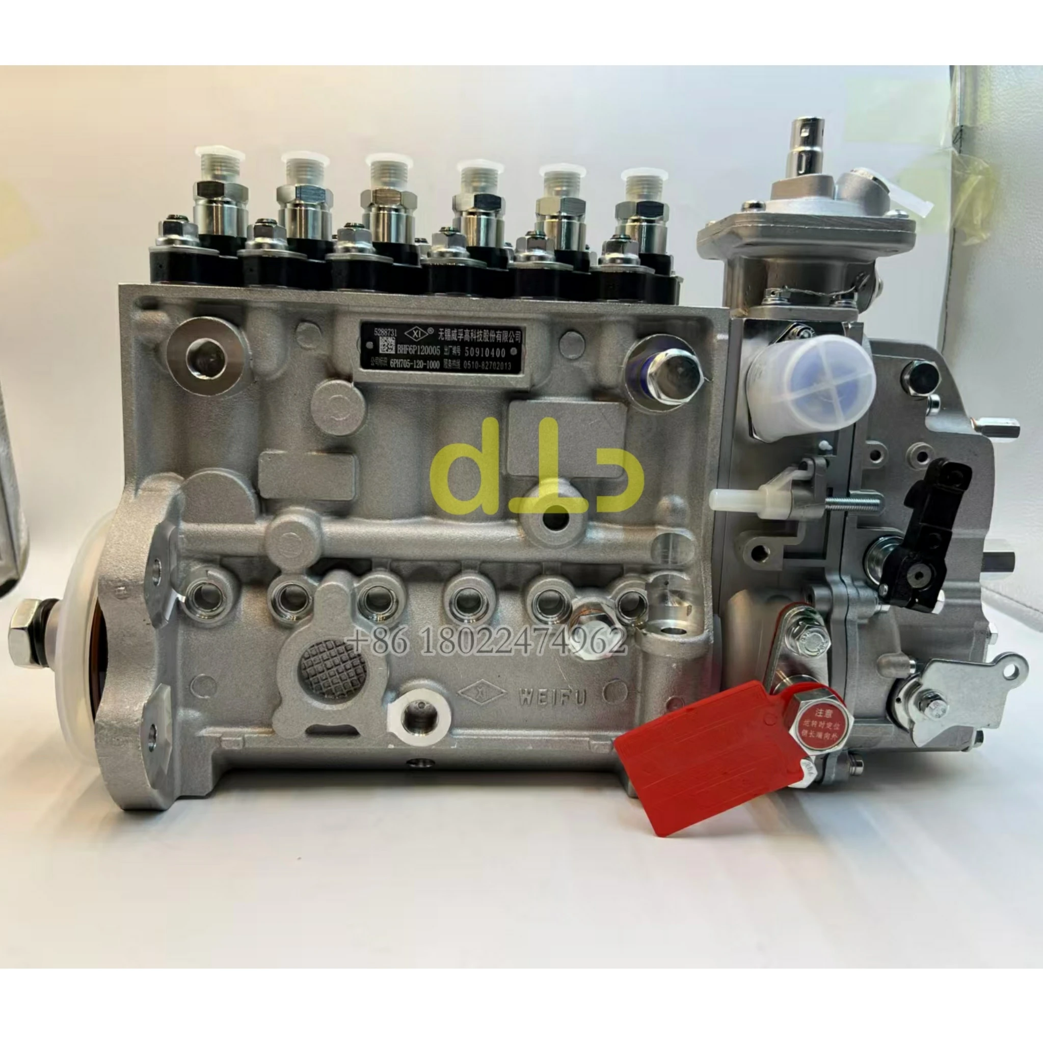 ORIGNAL Construction Machinery Part FUEL PUMP BHF6P120005 / 3973900 / 5258807 6CTA8.3 Injection Pump for Weifu for Cummins ISC