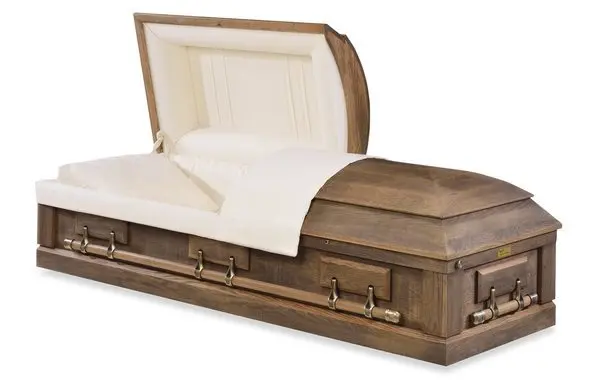Wholesale Cheapest Price Wooden Coffins - Solid Wooden Coffin- Customized Coffins and Casket for Funeral