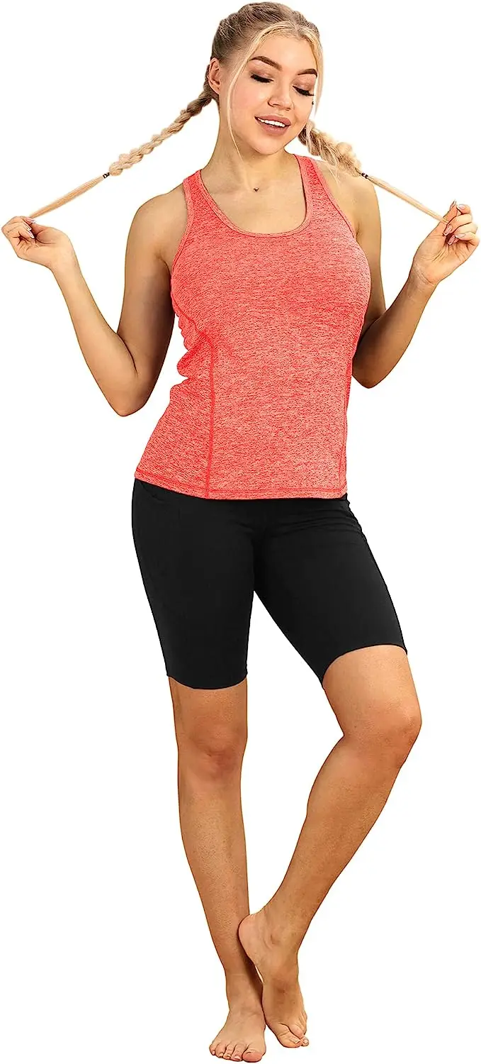 Tank Tops For Women Racerback Athletic Yoga Tops Workout Top,Running