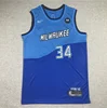 Black Blue #34 MILWARUKEE
