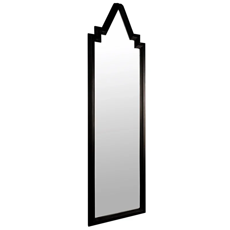 Modern Long Luxury Free Standing Mirror Decorative Stainless Steel Floor Modern And Contemporary