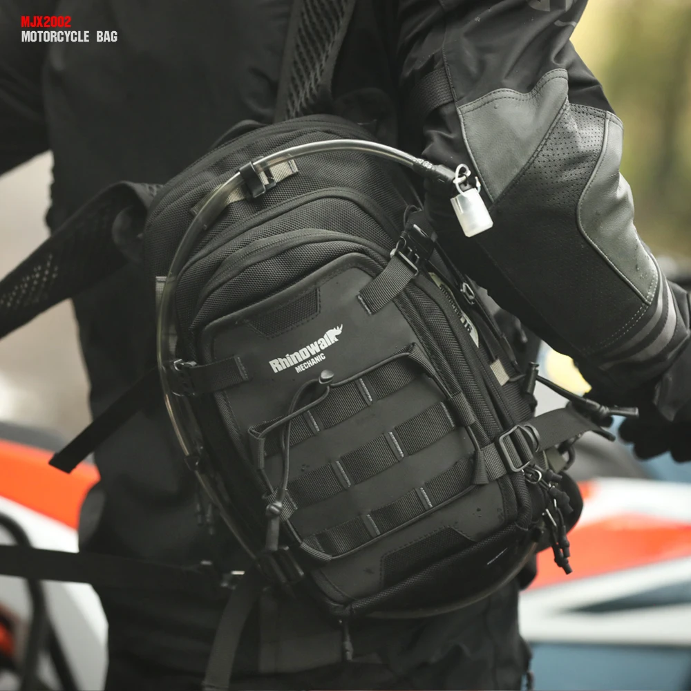 Rhinowalk Universal 9L Motorcycle Tank Bag Durable Mechanic Series  Adventure Fuel Tank Pack Fits Most Enduro Dual Sport Bikes