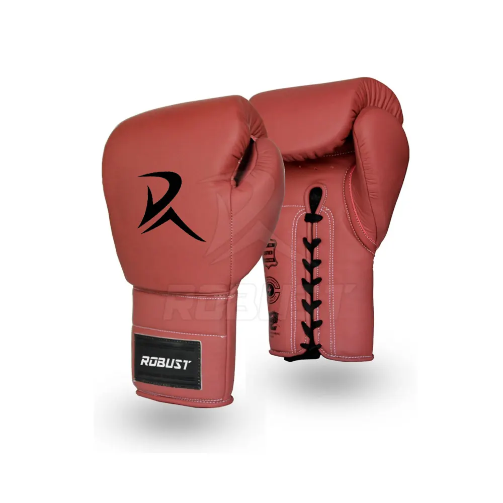 Custom Design Fitness Gym Boxing Gloves Genuine Leather Fighting