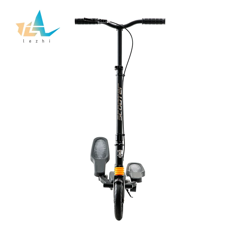 Скутер Wing Flyer для фитнеса ножная педаль двойная детей и взрослых 2-х колесный