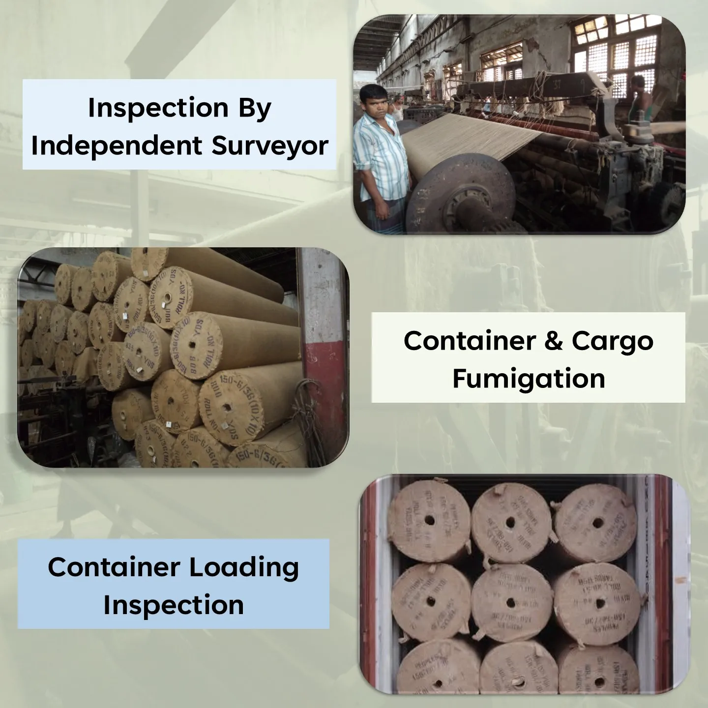 Carpet Backing Cloth 150 Inch Wide 7 oz Fabric Biodegradable Woven Jute Tufting Cloths Manufacturer Goodman Global Bangladesh
