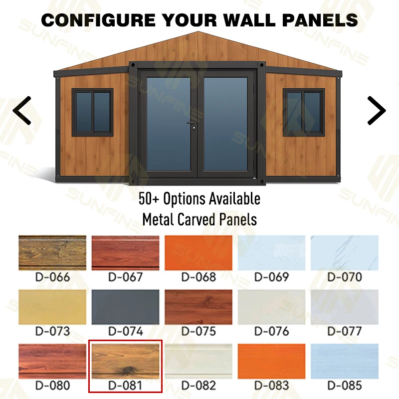 Modular House - Tiny Container Home with Expandable Options