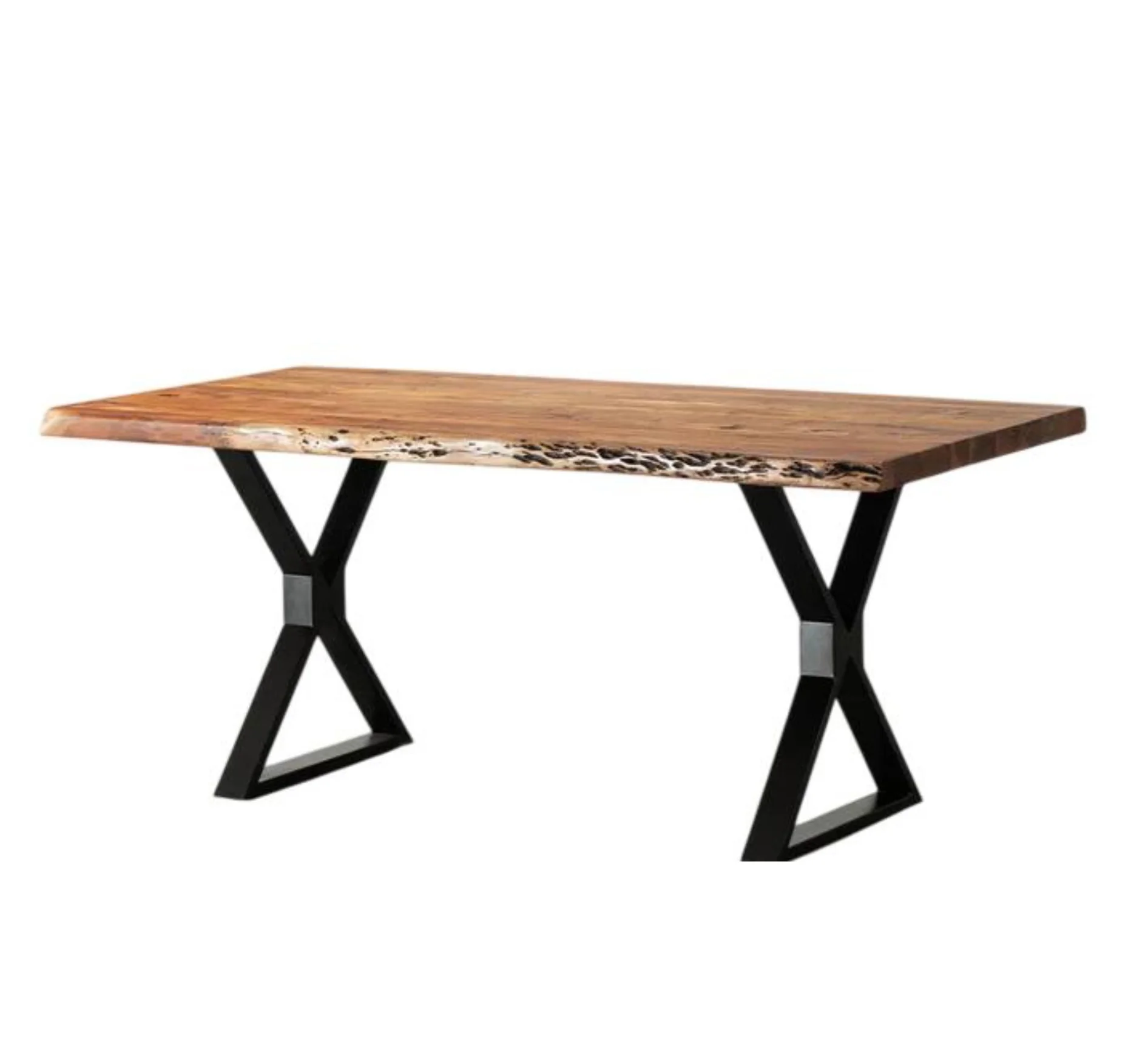 Modern Comfortable Knockdown Dining Table Set Stylish Solid Furniture for Home Hotel Restaurant Villa-for Outdoor Farmhouse Use