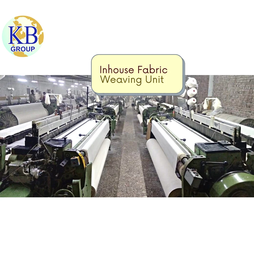 Greige Fabric 100 Cotton 60*58 16*16 Yarn Count 199 Gsm For Home