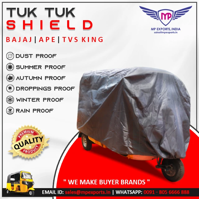 Three wheeler auto cover discount