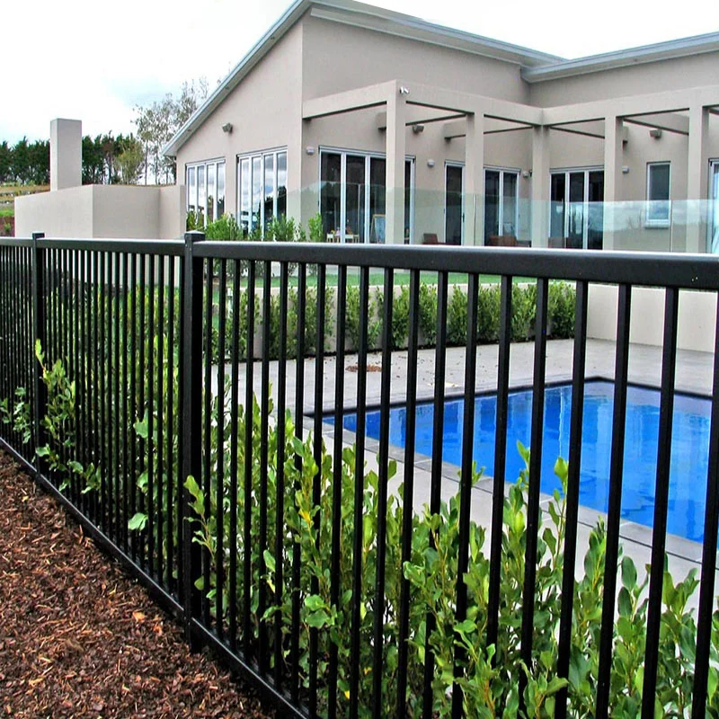 Easily Assembled Tubular Fence Panel Sustainable Metal Fencing For ...