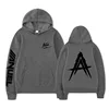 dark gray black letters