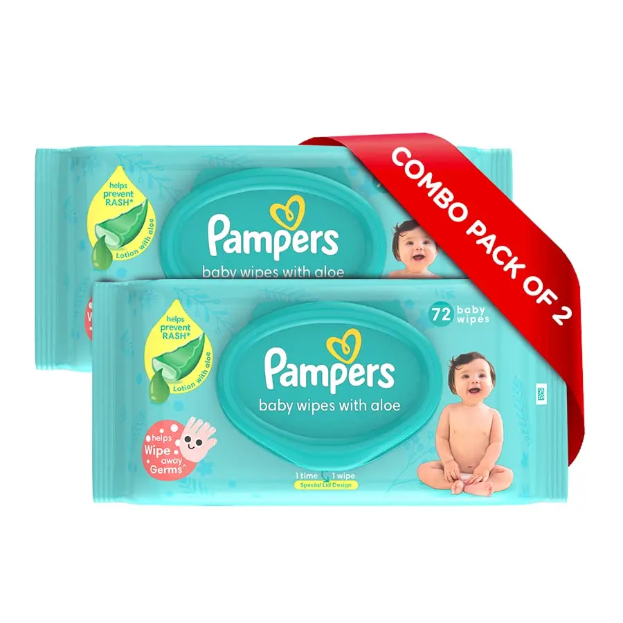 High Quality Pampers Sensitive Baby Wipes 12x Flip-top Packs 1008 Wipes