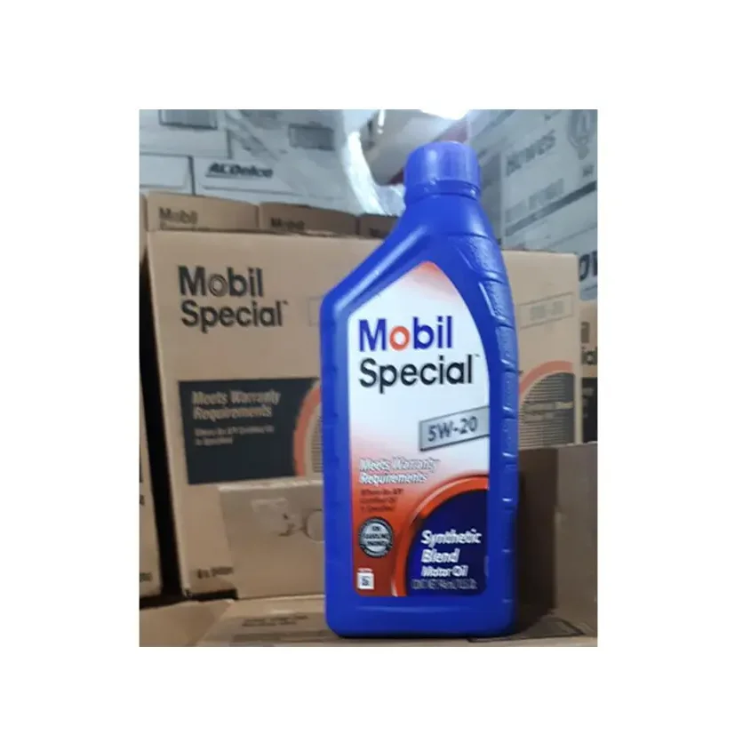 Mobil Special 5w20 Synthetic Blend Motor Oil Lubricant Oil Meet