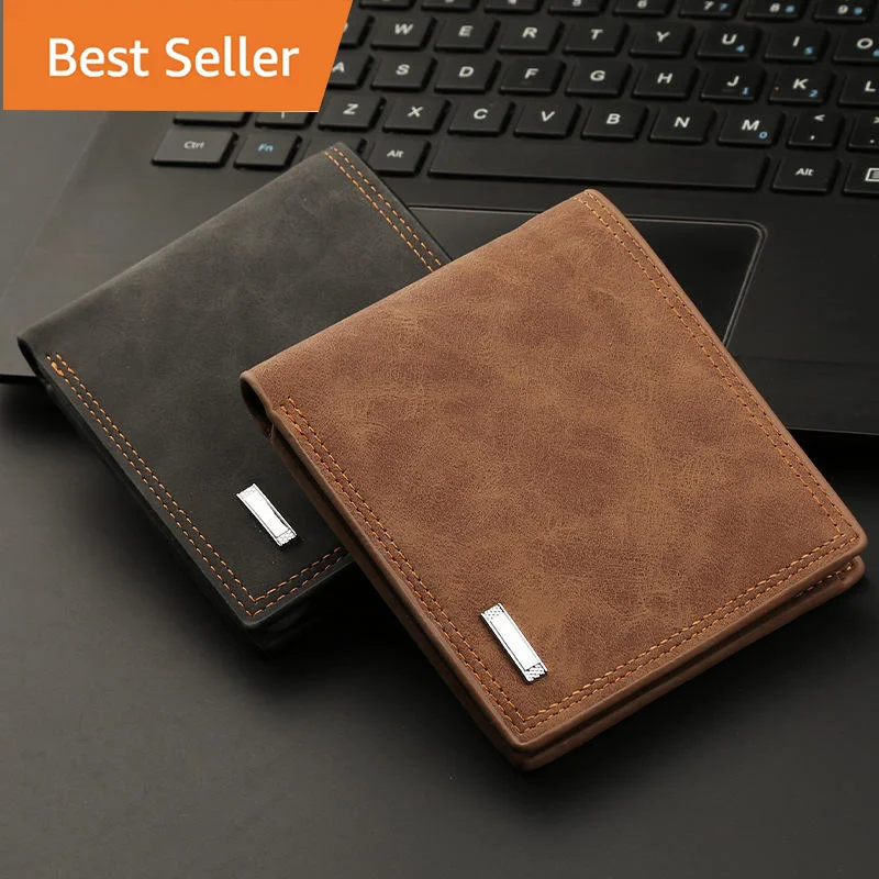 Trendy Pocket Luxury PU Minimalist Billetera Hombre TR-LSY03 - Main Image