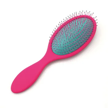 factory supply ABS plastic hair brush wet and dry hair brush for hair smooth