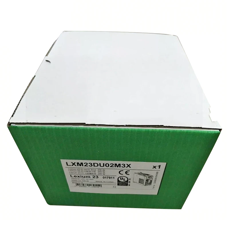 واحد درایو سرووی اصلی و جدید سری Lexium23 مدل LXM23DU20M3X. توان نامی ۲٫۰ کیلووات، کنترل حرکت با دقت بالا، پاسخ‌دهی سریع و عملکرد پایدار. این محصول دارای طراحی فشرده و سیم‌کشی ساده است و به‌طور ایده‌آل با موتورهای سروو هماهنگ می‌شود.