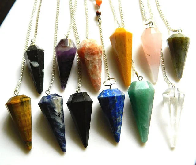 Wholesale Best Quality Multi Gemstone Pendulum Gemstone Pendulum Cone