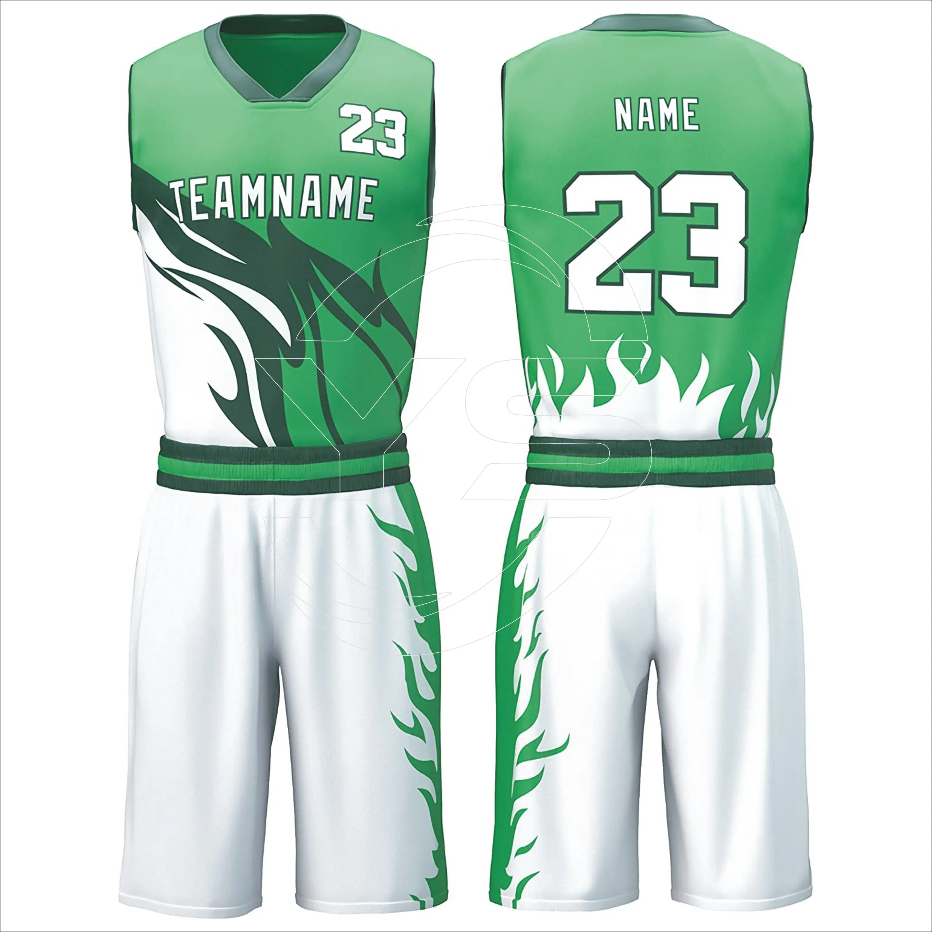 Personalize Your Own Reversible Basketball Jersey Uniform Custom