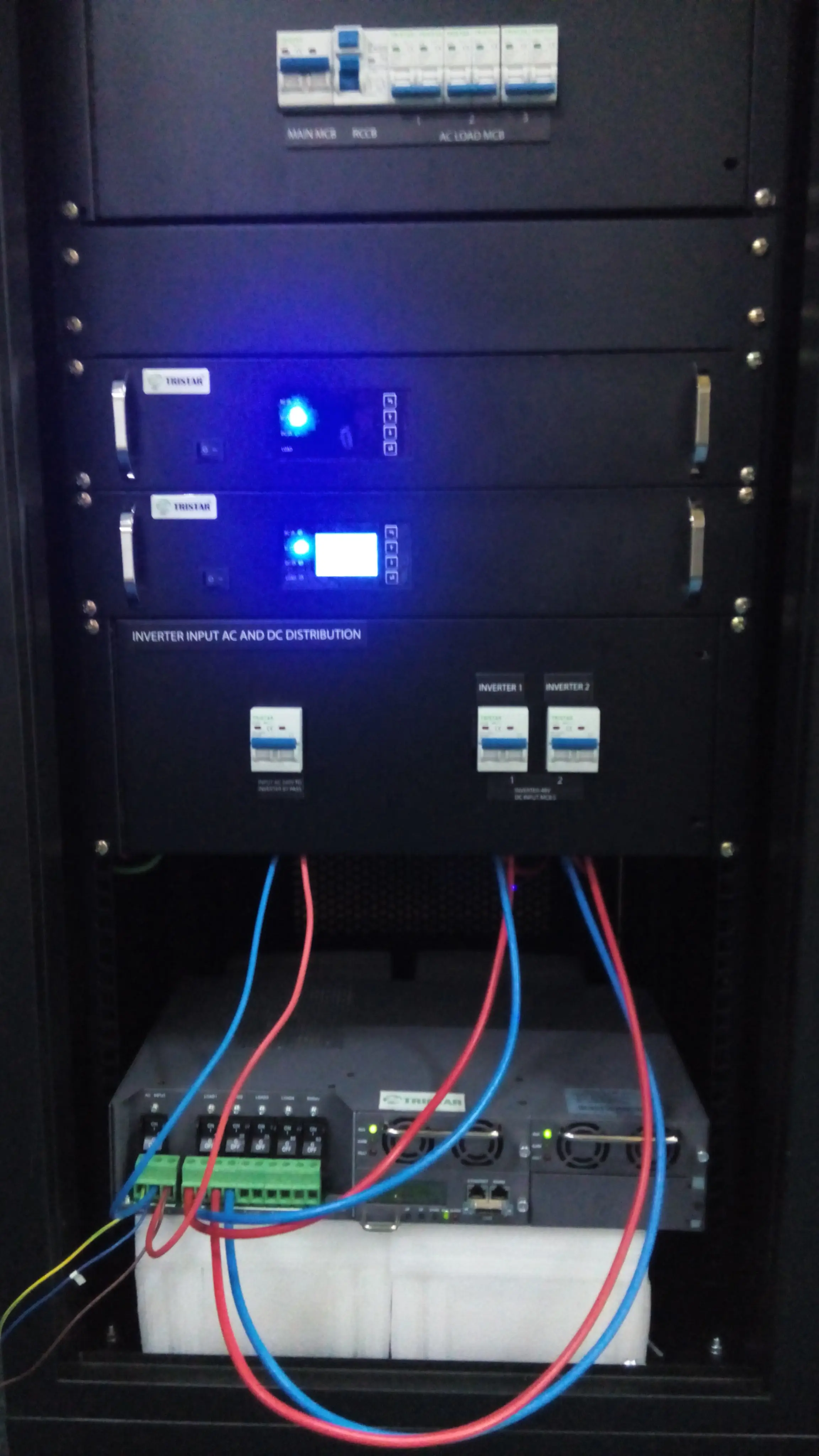 24VDC 48VDC Embedded Rectifier System - 150amp Hot Plug